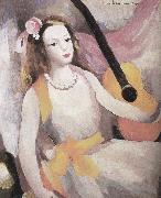 Marie Laurencin The Girl with guitar oil painting artist