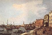 Canaletto Riva degli Schiavoni - west side dfg oil painting picture wholesale
