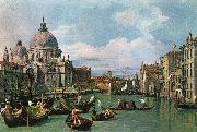 Canaletto The Grand Canal and the Church of the Salute df oil painting artist