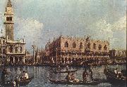 Canaletto View of the Bacino di San Marco (St Mark s Basin) oil painting artist
