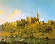 Canaletto Alnwick Castle, Northumberland oil painting picture wholesale