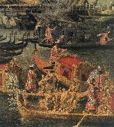 Canaletto Arrival of the French Ambassador in Venice (detail) d oil painting picture wholesale