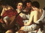 Caravaggio The Concert  The Musicians oil painting picture wholesale
