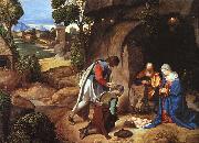 Giorgione The Adoration of the Shepherds oil painting picture wholesale