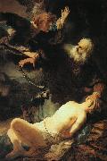 Rembrandt The Sacrifice of Isaac oil painting picture wholesale