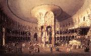 Canaletto London: Ranelagh, Interior of the Rotunda vf oil painting picture wholesale