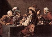 ROMBOUTS, Theodor The Card Players dh oil painting picture wholesale