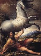 PARMIGIANINO The Conversion of Paul oil painting artist