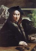 PARMIGIANINO Portrait of A man oil painting artist