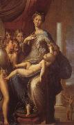 PARMIGIANINO Madonna with the long neck oil painting artist