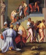 Pontormo Pharaoh Pardons the Butler and Ordes the Execution of the Baker oil painting artist