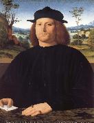 Solario Portrait of Giovanni Cristoforo Longoni oil painting artist