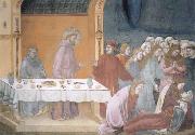 Giotto The death of the knight of Celano oil painting artist