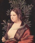 Giorgione Laura Kunsthistorisches Museum, Vienna oil painting artist