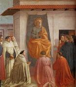MASACCIO Fresco in the Brancacci Chapel in Santa Maria del Carmine, Florence oil painting artist