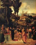 Giorgione Moses' Trial by Fire oil painting picture wholesale