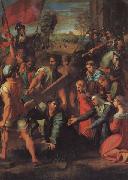 Raphael Christ Falls on the Road to Calvary oil painting picture wholesale