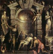 Titian Pieta oil painting artist