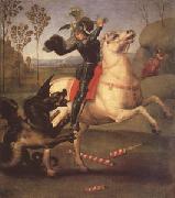 Raphael George Fighting the Dragon (mk05) oil painting picture wholesale