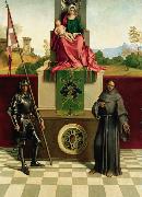 Giorgione Virgin and Child with SS Francis and Liberalis (mk08) oil painting picture wholesale
