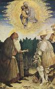 PISANELLO The Virgin and Child with the Saints George and Anthony Abbot (mk08) oil painting picture wholesale