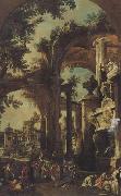 Canaletto (in alto a destra) Giambattista Piazzetta e Giovanni Battista Cimaroli (mk21) oil painting picture wholesale