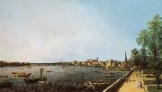 Canaletto View of London: The Thames from Somerset House towards Westminster (mk25) oil painting picture wholesale
