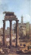 Canaletto Rome Ruins of the Forum looking towards the Capitol (mk25) oil painting picture wholesale