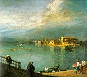 Canaletto San Cristoforo, San Michele Murano oil painting reproduction