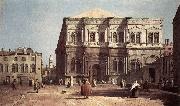Canaletto Campo San Rocco bvh oil painting reproduction