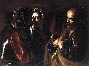 Caravaggio The Denial of St Peter dfg oil painting reproduction