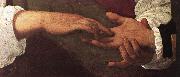 Caravaggio The Fortune Teller (detail) drgdf oil painting reproduction
