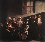 Caravaggio The Calling of Saint Matthew fg oil painting reproduction