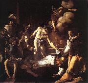 Caravaggio The Martyrdom of St Matthew oil painting reproduction