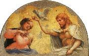 Correggio Coronation of the Virgin oil painting