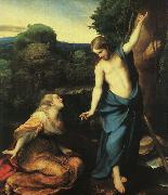 Correggio Noli me Tangere oil painting