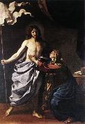 GUERCINO The Resurrected Christ Appears to the Virgin hf oil painting