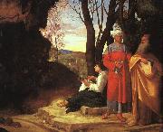 Giorgione The Three Philosophers dh oil painting reproduction