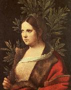 Giorgione Laura oil painting reproduction