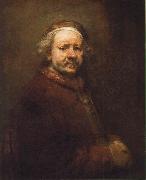 Rembrandt Self Portrait  ffdxc oil painting