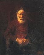 Rembrandt Portrait of an Old Jewish Man oil painting reproduction