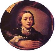 PARMIGIANINO Self-portrait in a Convex Mirror a oil painting