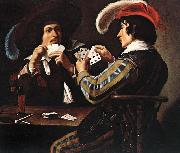 ROMBOUTS, Theodor The Card Players  at oil painting reproduction