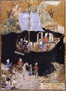 Bihzad Abduction from the seraglio oil painting