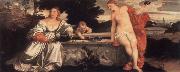Titian Sacred and Profane Love oil painting reproduction