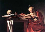 Caravaggio St Jerome oil painting reproduction