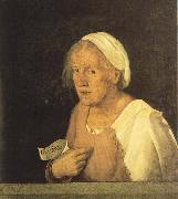 Giorgione Old Woman oil painting reproduction