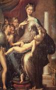 PARMIGIANINO Madonna of the Long Neck oil painting