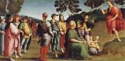 Raphael Saint John the Baptist Preaching oil painting