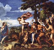 Titian Bacchus and Ariadne oil painting